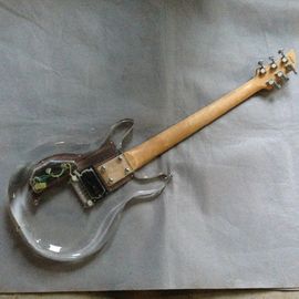 Acrylic body Dan Armstrong AMPEG Electric guitar Guitar supplier