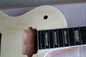 Custom LP Electric Guitar Kit(Parts) with Mahogany Body and Neck,Flame Maple Veneer,Carhrome Hardwes,DIY Guitar supplier