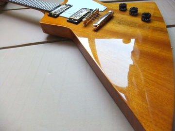 Wholesale G Explorer Custom Electric Guitar Mahogany In Natural supplier