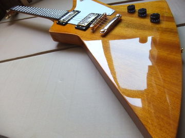 Wholesale G Explorer Custom Electric Guitar Mahogany In Natural supplier