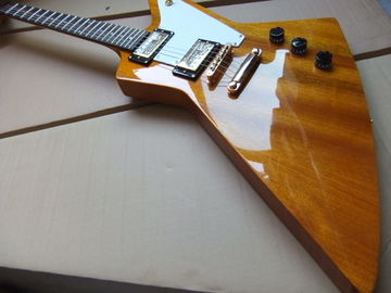 Wholesale G Explorer Custom Electric Guitar Mahogany In Natural supplier