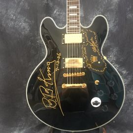 Hollow Jazz Guitars BB King Crown Electric Guitar in Black supplier