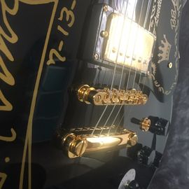 Hollow Jazz Guitars BB King Crown Electric Guitar in Black supplier