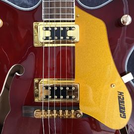 Semi Hollow Body Bigsby Gold Hardware Jazz ES 335 Electric Guitar supplier