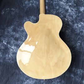 High quality, color jazz L5 electric guitar, wood, gold rocker, fingerboard flower mosaic. Real photos, wholesale and re supplier