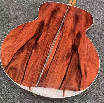 Custom Acoustic Guitar 43 inches Gibson SJ200 Cocobolo Back side folk classic guitar supplier