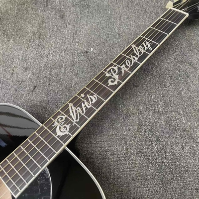 Custom GIBSON STYLE Elvis Presley Dove Acoustic Guitar supplier