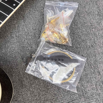 Custom 40 inch OM45 body DIY KIT Acoustic Guitar with Herringbone Binding no Painting supplier