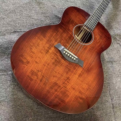 Custom 43 Inch KOA Wood Jumbo Acoustic Guitar with BB Band Electronic supplier