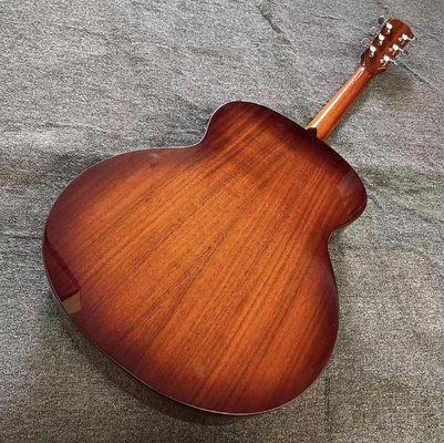 Custom 43 Inch KOA Wood Jumbo Acoustic Guitar with BB Band Electronic supplier