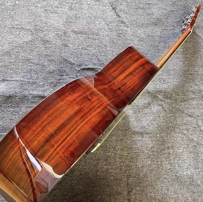 Custom 43 Inch KOA Wood Jumbo Acoustic Guitar with BB Band Electronic supplier