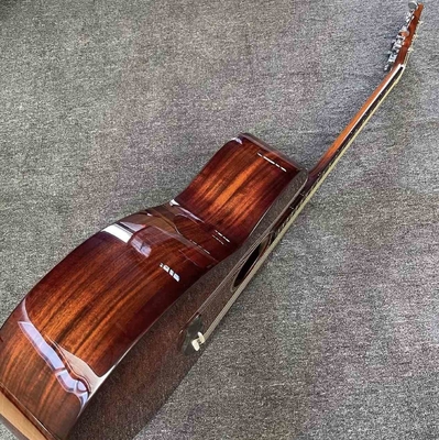 Custom 43 Inch KOA Wood Jumbo Acoustic Guitar with BB Band Electronic supplier