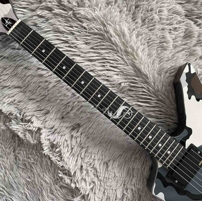 Custom Snake Byte James Hetfield Signature Camo Electric Guitar with 9V Active Pickup, EMG Pickups, Black Hardware supplier