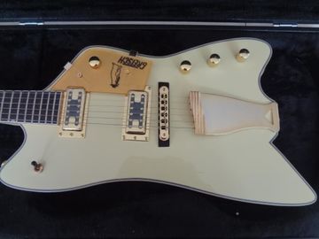 Grets custom guitar Cream color Golden hardwares Gretsch Billy bo signature 6 string electric guitar with Grover tuner supplier