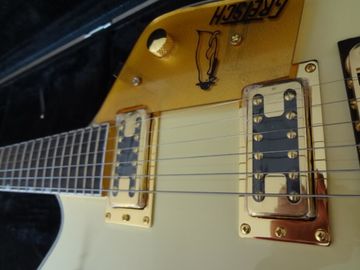 Grets custom guitar Cream color Golden hardwares Gretsch Billy bo signature 6 string electric guitar with Grover tuner supplier