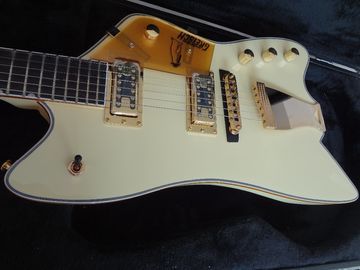 Grets custom guitar Cream color Golden hardwares Gretsch Billy bo signature 6 string electric guitar with Grover tuner supplier