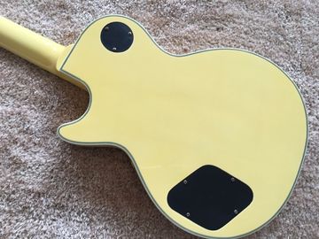 Custom guitar shop lp electric guitar Cream color 7 ply binding Ebony fingerboard Golden hardwares Grover tuner Randy Rh supplier