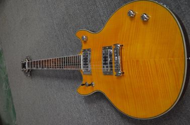 Grets guitar Tiger maple body top gretsch signature LP custom style electric guitar Grover tuner installed Quality pic supplier