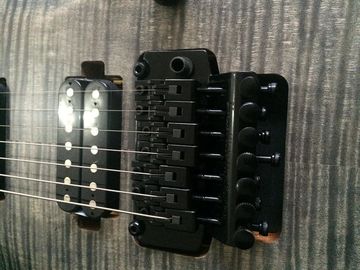 High quality 7 strings electric guitar flamed maple floyd rose bridge custom guitar with free shipping supplier