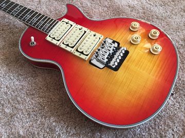 LP custom guitar with Floyd rose bridge and 3 Humbacker Ace Frehley Budokan Signature LP Custom Electric Guitar lightnin supplier