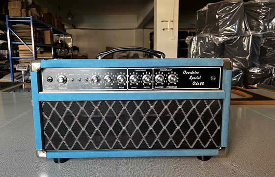Custom Dumble Style Overdrive Special FODS 50W Suede Blue JJ Tubes supplier