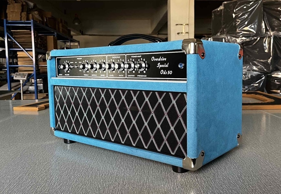 Custom Dumble Style Overdrive Special FODS 50W Suede Blue JJ Tubes supplier