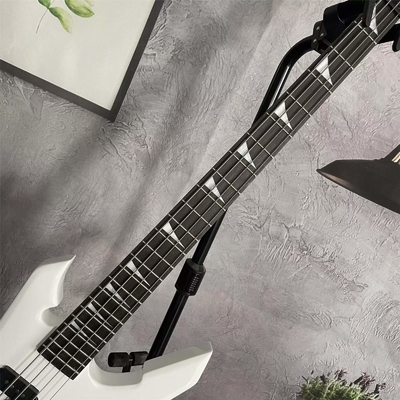 Custom 4 Strings Warrior Special Body Electric Bass with Basswood Body Maple Neck supplier