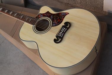 2018 New CUSTOM H-Bird acoustic guitar Cutaway G200 body H-Bird electric acoustic guitar supplier