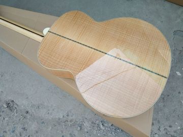 Flame maple custom G200 acoustic guitar Elvis Presley fretboard inlays supplier