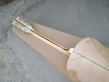 Flame maple custom G200 acoustic guitar Elvis Presley fretboard inlays supplier