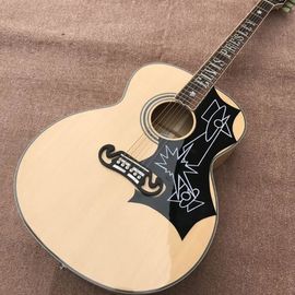 Flame maple custom G200 acoustic guitar Elvis Presley fretboard inlays supplier