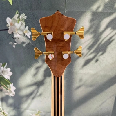 Custom Alembic Style Neck Through Body 4 Strings Electric Bass supplier