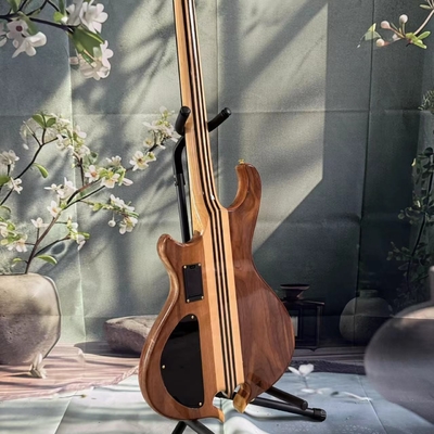 Custom Alembic Style Neck Through Body 4 Strings Electric Bass supplier