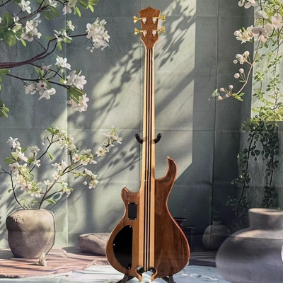 Custom Alembic Style Neck Through Body 4 Strings Electric Bass supplier