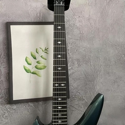 Custom B.C. Rich Chuck Shuldiner Stealth Blue Electric Guitar Open Pickups FR Bridge supplier