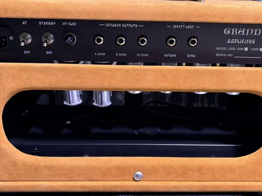 2024 HOT!!! Dumble #002 Version Clone SSS20-Steel String Singer SSS Tube Amp Head 20Watt in Suede Brown with Original Knobs supplier