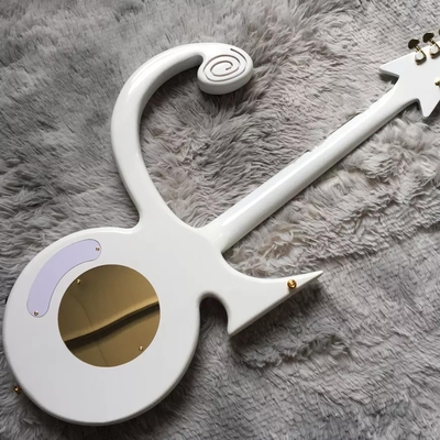 Custom Big Prince Arrow Inlay Gold Hardware Electric Guitar in White supplier