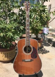 Wholesales Classical Acoustic Guitar 41&quot; Solid Spruce Top Rosewood back&amp;side 301 EQ all Real Abalone Binding supplier