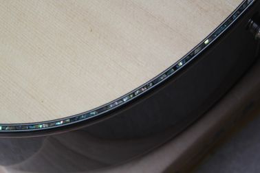 Ebony finggerboard 41-inch cutaway 916 natural wood color left handed acoustic guitar, Spruce,fishman pickup EQ supplier