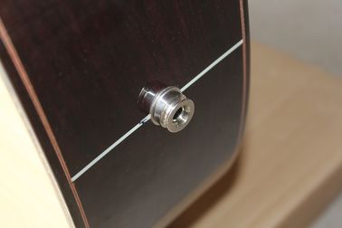 Ebony finggerboard 41-inch cutaway 916 natural wood color left handed acoustic guitar, Spruce,fishman pickup EQ supplier