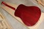 Factory custom 41'' Hummingbird 20 frets rounded corner cherry sunburst folk acoustic guitar supplier