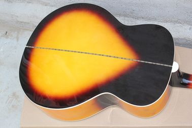 Factory Gibsons Custom 43 inch S 20 frets tobacco sunburst left acoustic guitar with electric guitar's pickup supplier