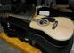Custom D 45 acoustic guitar life tree inlay fret solid spruce wood top guitar With fisherman with hardcase supplier