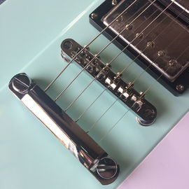 High quality custom electric guitar, rosewood fingerboard, Light green electric guitar supplier