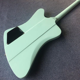 High quality custom electric guitar, rosewood fingerboard, Light green electric guitar supplier