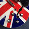 Hollow body jazz electric guitar British flag Rosewood Fingerboard electric guitar supplier