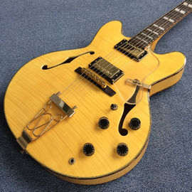 New style high quality hollow body jazz electric guitar supplier