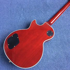 New style LP Electric guitar,Ebony Fingerboard,a piece of neck,Electric guitar with red wine supplier