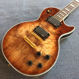 New high quality Custom LP electric guitar, Decaying wood top rosewood fingerboard Electric guitar supplier