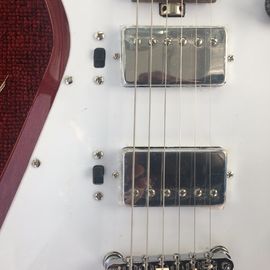 Electric guitar in red supplier